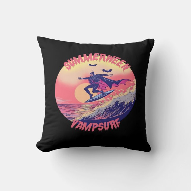 Summerween Vampsurf Classic Cushion (Front)