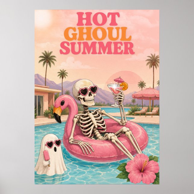 Summerween Vibes Poster (Front)