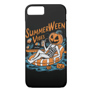 Summerween Vibes Spooky Summer Pumpkin Cute iPhone 8/7 Case