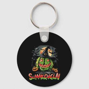 Summerween Vibes Sweet IceCream Watermelon Summer Key Ring