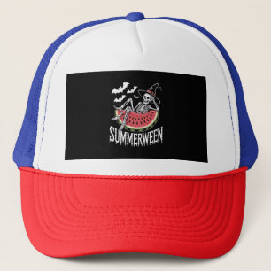 Summerween Watermelon Trucker Hat