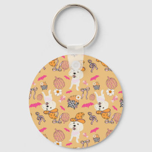 Summerween Witches and Key Ring
