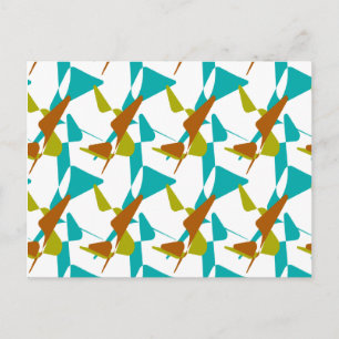 Summery Colours Postcard