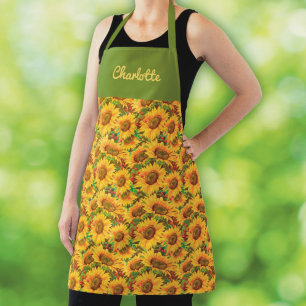 Summery Sunflowers Apron