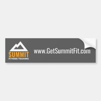 Summit Fitness Training Bumper Sticker