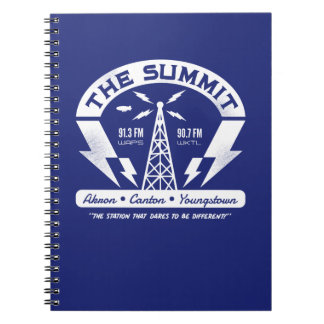 Summit FM Vintage Logo Spiral Notebook