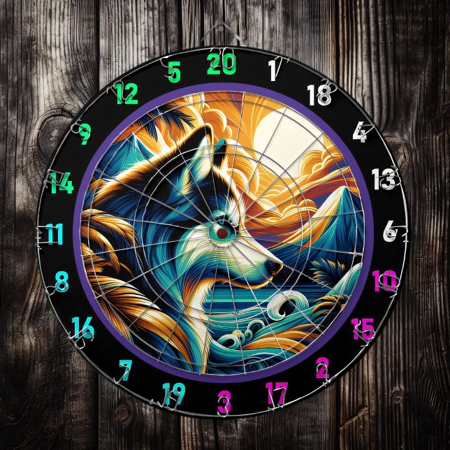 Summit Husky Wilderness Wall Accent Dartboard (Creator Uploaded)