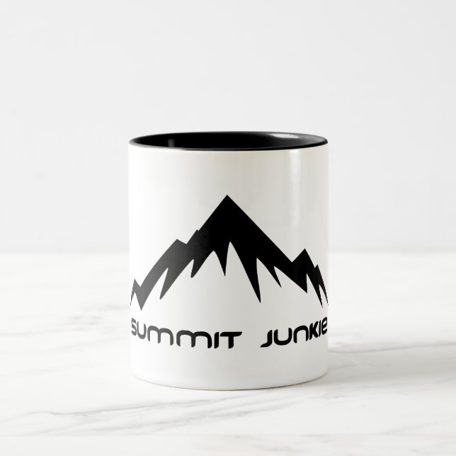 Summit Junkie Two-Tone Coffee Mug (Center)