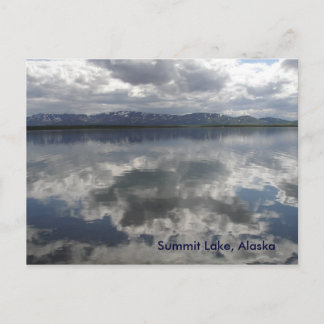 Summit Lake, Alaska Postcard