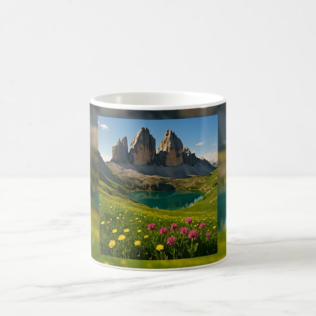 Summit Lake Bloom Coffee Mug (Center)