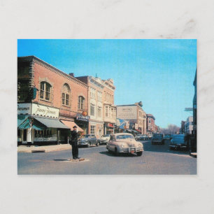 Summit NJ 1950s, Vintage Postcard