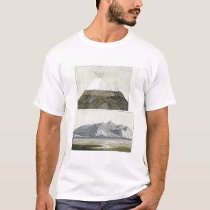 Summit of Cotopaxi (top), and the eruption of Coto T-Shirt