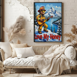 Summit Strums: Bear's Honey High Note Poster