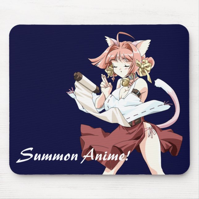 Summon Anime! mousepad (Front)