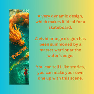 Summoner of dragons  skateboard