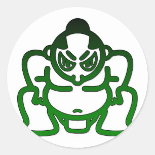 Sumo Classic Round Sticker
