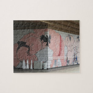 Sumo Mural Wall Art Jigsaw Puzzle