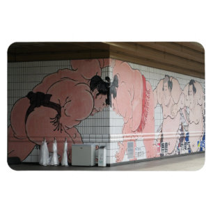 Sumo Mural Wall Art Magnet