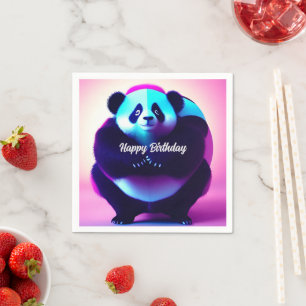 Sumo Panda The Bamboo Gnasher, Paper Napkins