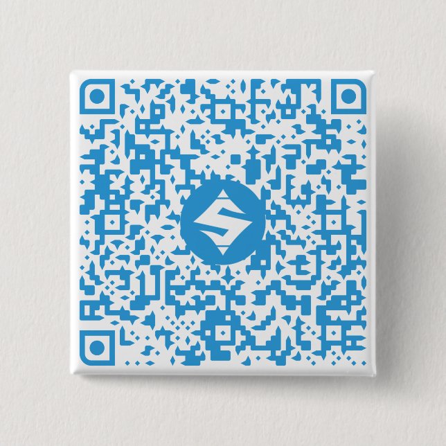 SUMO QR-Code Square Button 2'' (Front)