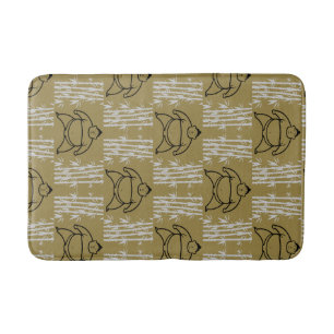 Sumo Wrestler Bath Mat