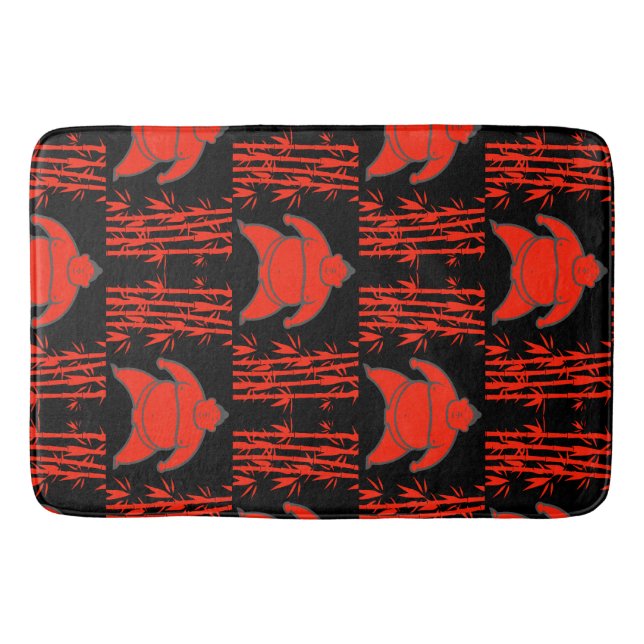 Sumo Wrestler Bath Mat (Front)