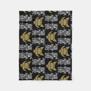 Sumo Wrestler Fleece Blanket
