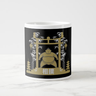 Sumo Wrestler Large Coffee Mug