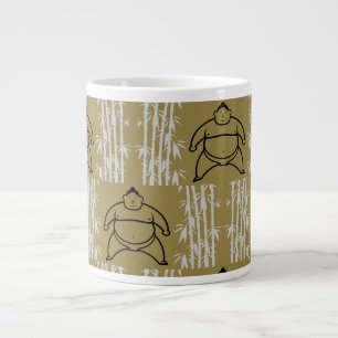 Sumo Wrestler Large Coffee Mug