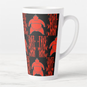 Sumo Wrestler Latte Mug