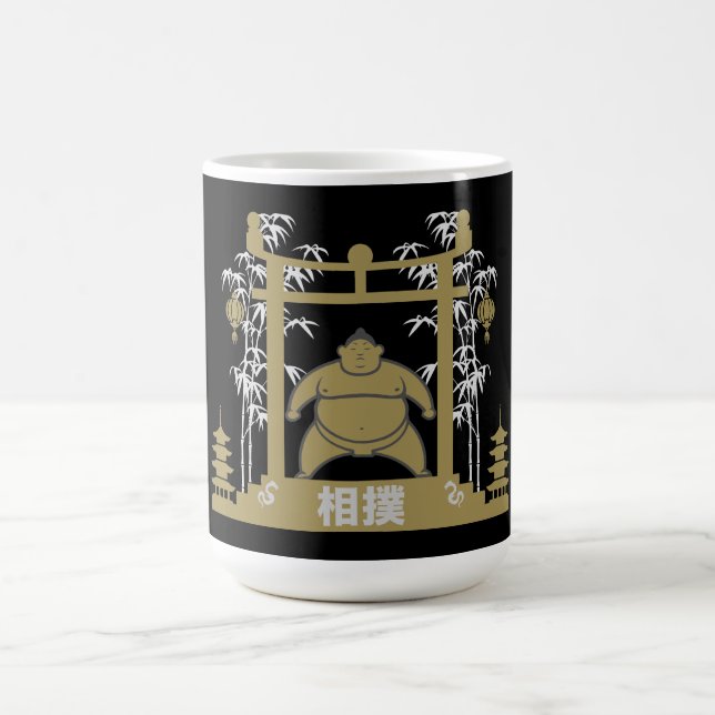 Sumo Wrestler Magic Mug (Center)