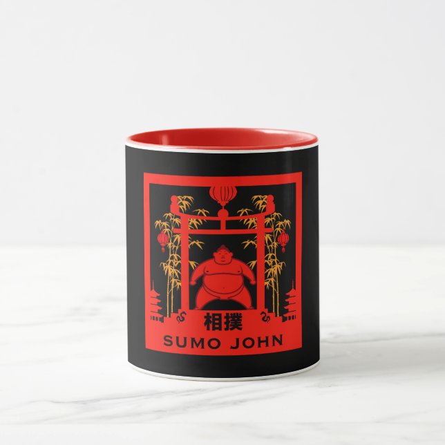 Sumo Wrestler Mug (Center)