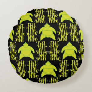 Sumo Wrestler Round Cushion