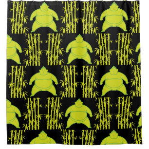 Sumo Wrestler Shower Curtain