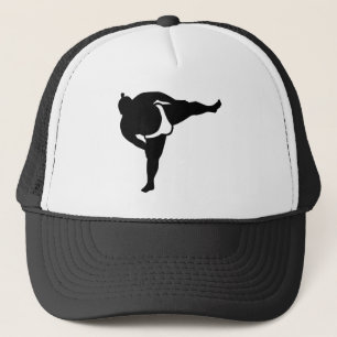 Sumo wrestler trucker hat