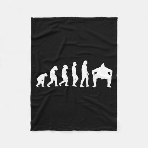 Sumo-Wrestling Martial Arts Sumotori Wrestler-Sumo Fleece Blanket