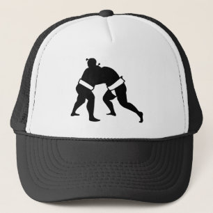 Sumo wrestling trucker hat