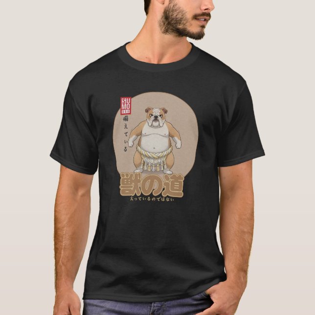 Sumonimals Sumo Dog Loyal and Ready T-Shirt (Front)