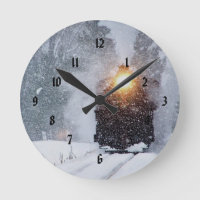 Sumpter Valley Railroad Christmas Clock