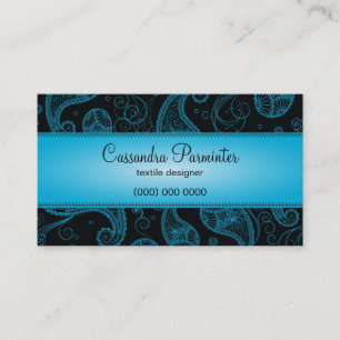 Sumptuous Paisley Business Card