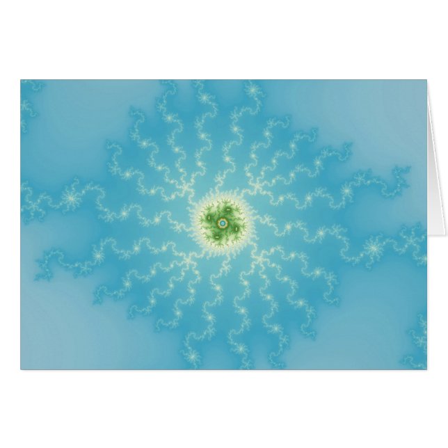 Sun 1 - Fractal Card (Front Horizontal)