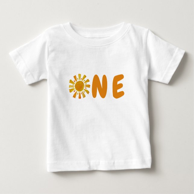 Sun 1ST birthday Baby T-Shirt (Front)