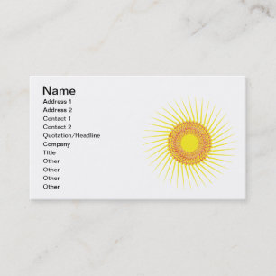 Sun 2 business card