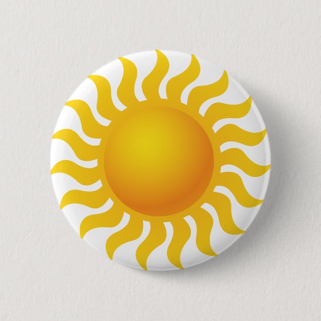 Sun 6 Cm Round Badge (Front)