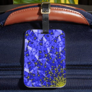 SUN ABSTRACT LUGGAGE TAG