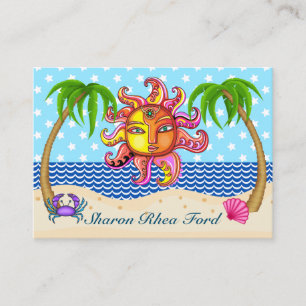 Sun and Beach Business Card