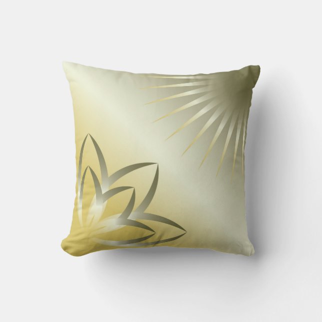 sun and flower cushion (Front)