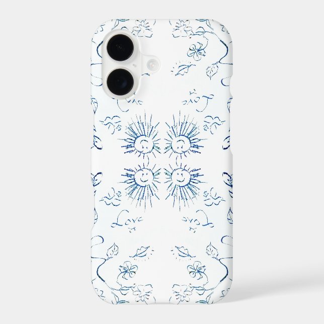 Sun And Flowers Pattern (Back)