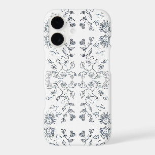 Sun And Flowers Pattern
