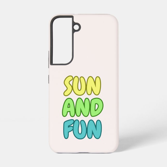 Sun And Fun Samsung Tough Case (Back)